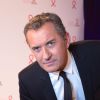 Exclusif - Christophe Dechavanne le 25 mars 2014 au théâtre Mogador à Paris.