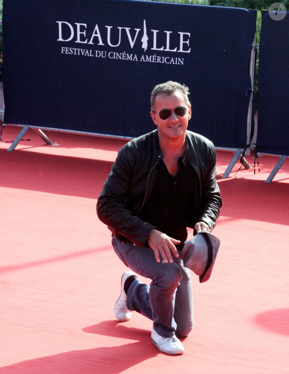 Christophe Dechavanne à Deauville le 31 août 2013.