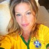 Gisele Bündchen ne loupe aucune occasion de soutenir son équipe brésilienne
