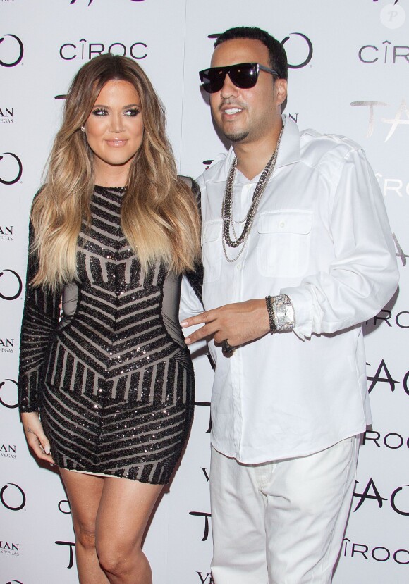 Khloe Kardashian et French Montana - Khloe Kardashian fête son trentième anniversaire au nightclub Tao à Las Vegas Le 05 Juillet 2014