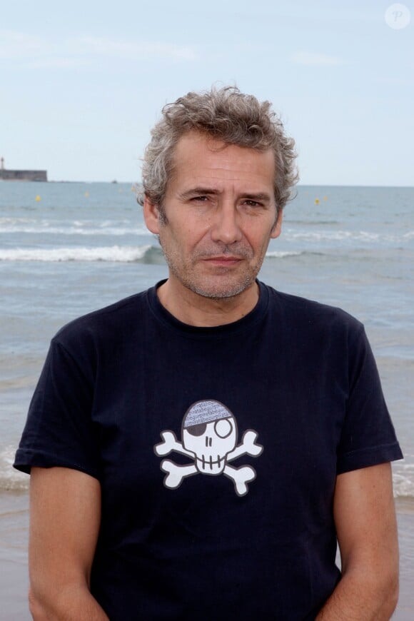 Manuel Gélin sur la plage Bianca lors du 11ème festival "Les Hérault du cinéma et de la télé 2014" au Cap d'Agde, le 5 juillet 2014.