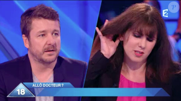 Bruno Guillon dans Pyramide, le dimanche 6 juillet 2014 sur France 2.