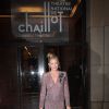 Kate Hudson quitte le Théâtre national de Chaillot à l'issue du défilé Giorgio Armani Privé automne-hiver 2014-2015. Paris, le 8 juillet 2014.
