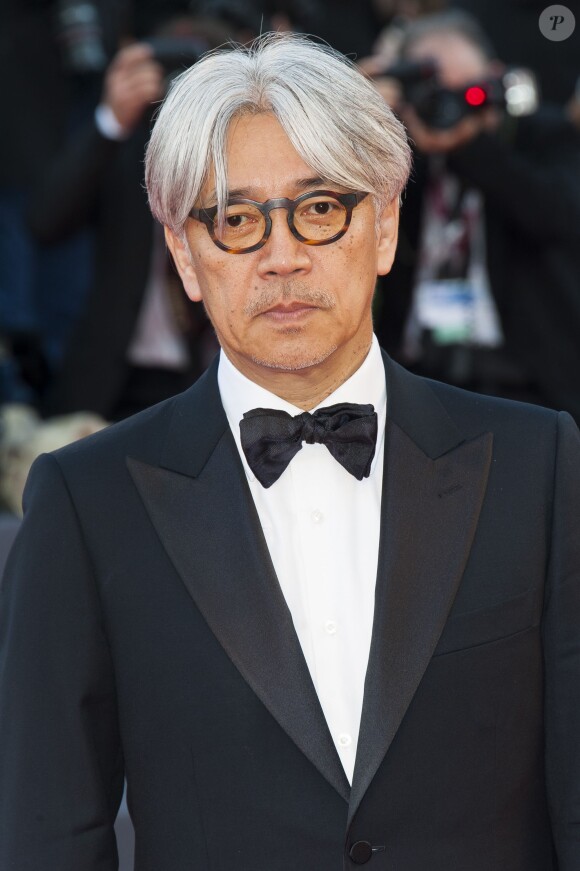 Ryuichi Sakamoto lors du 70e Festival International du film de Venise, le 28 août 2013. 