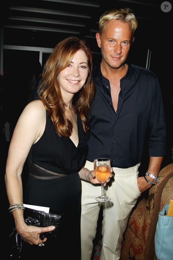 Dana Delany et Daniel Benedict à l'after-party de La Planète des Singes, New York, le 8 juillet 2014.