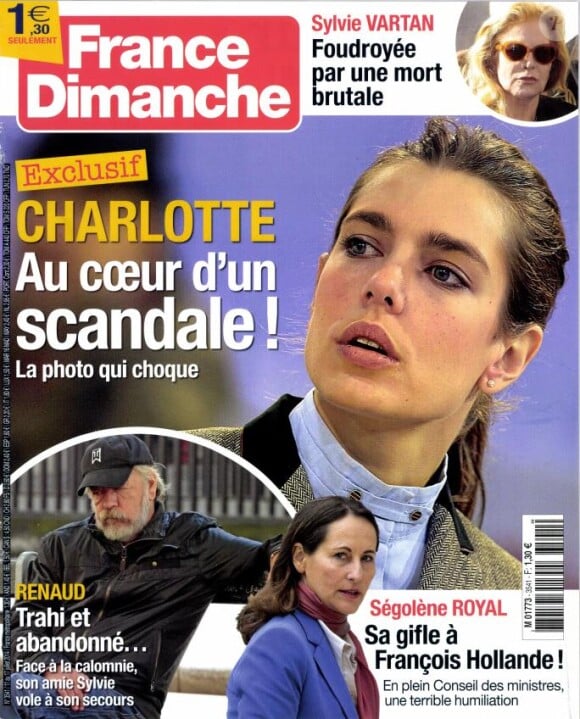Couverture du France Dimanche du 11 juillet 2014.