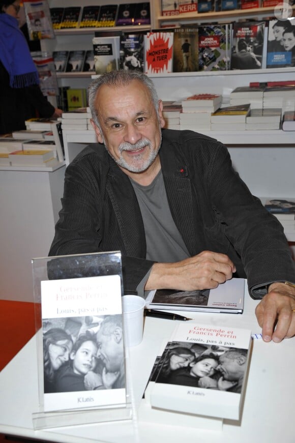 Francis Perrin à la 33e édition du Salon du livre à Paris le 24 mars 2013.