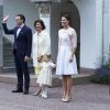 La famille royale de Suède célébrait le 14 juillet 2014 le 37e anniversaire de la princesse Victoria de Suède. Le roi Carl XVI Gustaf, la reine Silvia, le prince Daniel et la princesse Estelle étaient réunis à la Villa Solliden, sur l'île d'Öland, pour la traditionnelle rencontre avec le public.