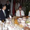 La princesse Lalla Salma, le roi Felipe VI, le roi Mohammed VI et la reine Letizia ont partagé un iftar au palais royal, à Rabat au Maroc, le 14 juillet 2014, pour la visite inaugurale du couple royal ibérique.