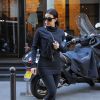 Kim Kardashian et Kanye West quittent L'Usine à Paris le 19 mai 2014.