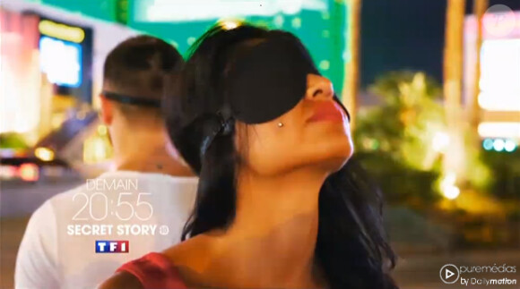 Jess et Stef, candidats de Secret Story 8, à Las Vegas en mission pour La Voix - bande-annonce, le 17 juillet 2014