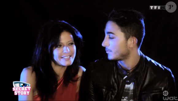 Nathalie et Vivian, candidats de Secret Story 8, dans leur portrait (Secret Story 8, le vendredi 18 juillet 2014.)