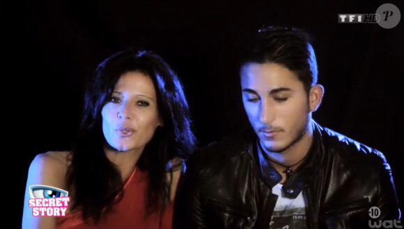 Nathalie et Vivian, candidats de Secret Story 8, dans leur portrait (Secret Story 8, le vendredi 18 juillet 2014.)
