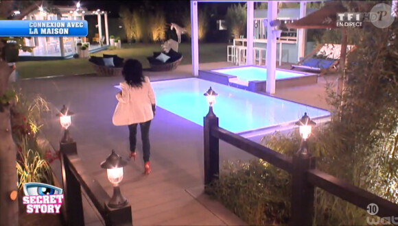 Nathalie, candidats de Secret Story 8, intègre la Maison des Secrets (Secret Story 8, le vendredi 18 juillet 2014.)