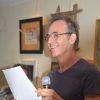 Exclusif - Jean-Jacques Goldman - Vente aux enchères à l'occasion du 20ème anniversaire des "Vendanges du Coeur" à Ouveillan, près de Narbonne, au profit des "Restos du Coeur" le 20 juillet 2014.