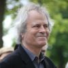 Exclusif - Franz-Olivier Giesbert lors des obsèques de la journaliste Josette Ben Brahem dite Alia au cimetière de Montparnasse à Paris, le 7 mai 2014.
