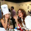 Brooke Burke avec sa fille Heaven, lors de l'événement Junior Chef Academy à Culver City, Los Angeles, le 15 juillet 2014