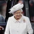 La reine Elizabeth II lors de la cérémonie d'ouverture des Jeux du Commonwealth 2014, le 23 juillet au Celtic Park de Glasgow.