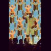 Omar Sy intervient en Doudou Stromae au concert l'artiste belge à Nîmes le 24 juillet 2014.
