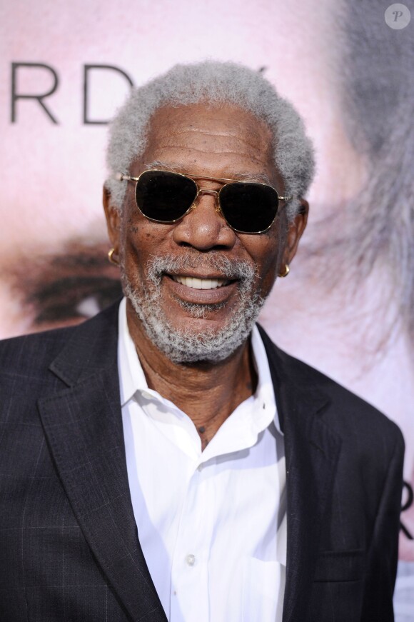 Morgan Freeman à Los Angeles, le 10 avril 2014.