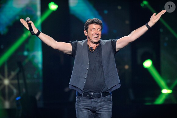 Exclusif - le chanteur Patrick Bruel - Enregistrement de l'émission "La Chanson de l'année" au Zénith de Paris, le 13 juin 2014.