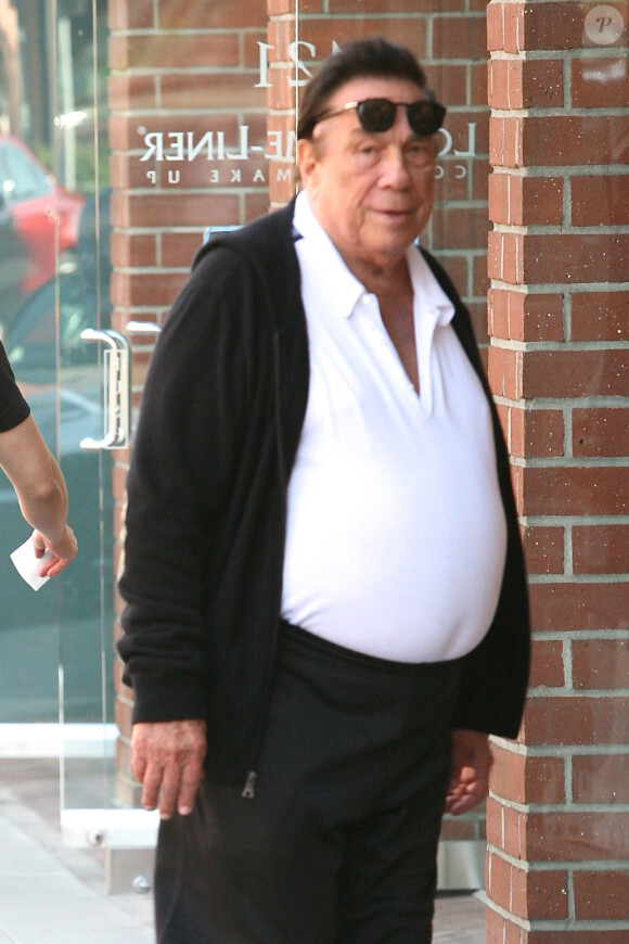 Donald Sterling dans les rues de Beverly Hills le 22 juin 2014