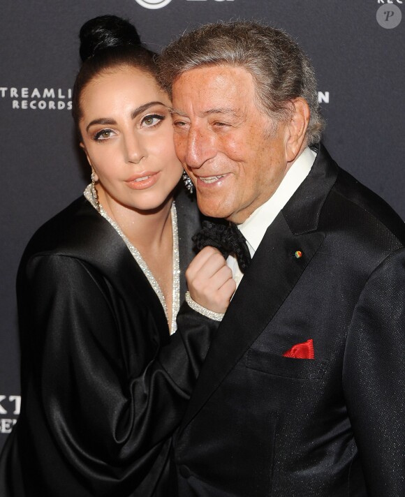 Lady Gaga et Tony Bennett à New York, le 28 juillet 2014.