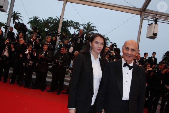 Guy Marchand et son épouse Adelina au Festival de Cannes 2012