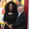 Oprah Winfrey, Steven Spielberg - Avant-première du film "Les Recettes du bonheur" ("The Hundred-Foot Journey") au théâtre Ziegfeld à New York, le 4 août 2014.