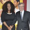 Oprah Winfrey, Steven Spielberg - Avant-première du film "Les Recettes du bonheur" ("The Hundred-Foot Journey") au théâtre Ziegfeld à New York, le 4 août 2014.