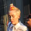 Miley Cyrus à New York, le 3 août 2014. 