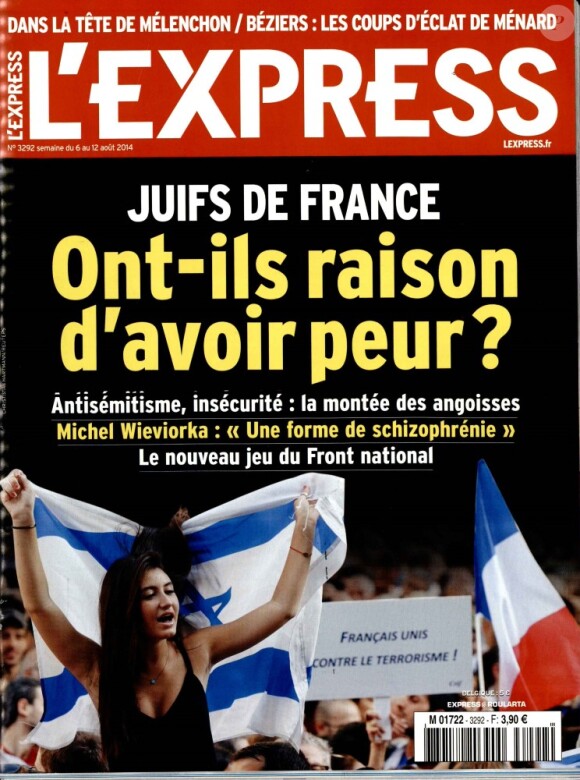 Le magazine L'Express du 6 août 2014