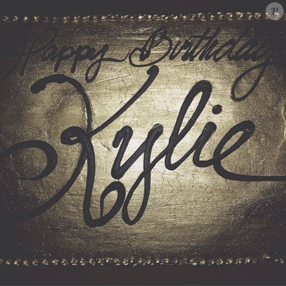 Kylie Jenner fête son 17e anniversaire. Los Angeles, le 10 août 2014.
