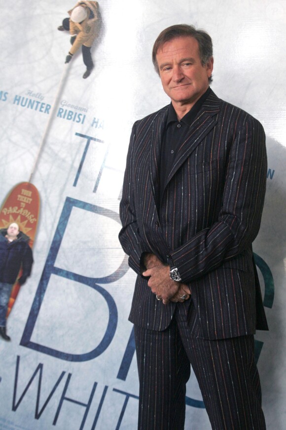 Robin Williams à Rome le 15 novembre 2005