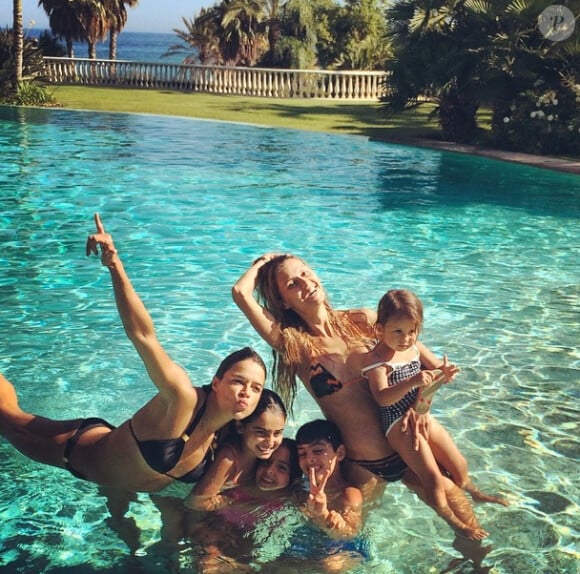 Vacances en famille à Marbella pour Michelle Rodriguez