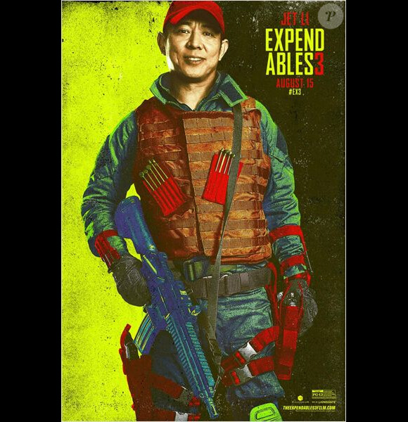 Affiche du film Expendables 3 avec Jet Li