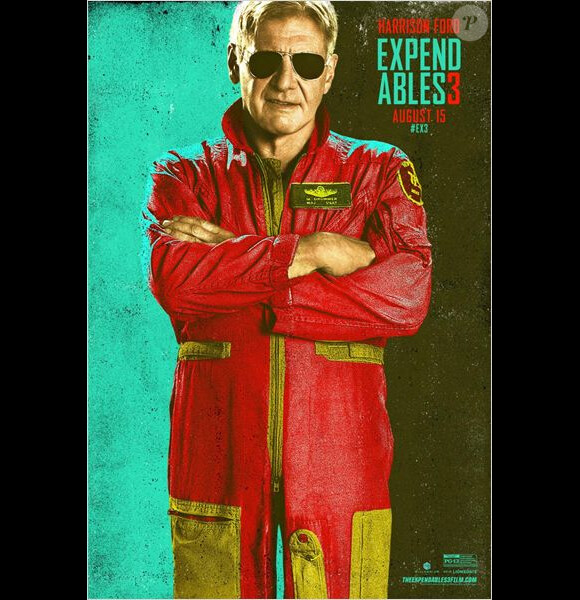 Affiche du film Expendables 3 avec Harrison Ford