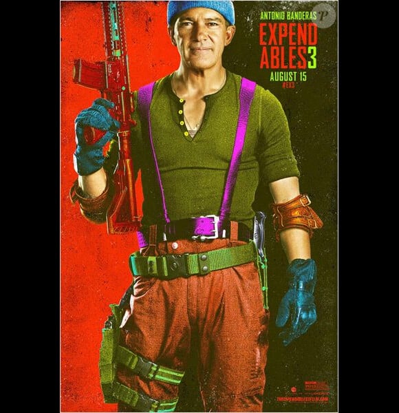 Affiche du film Expendables 3 avec Antonio Banderas
