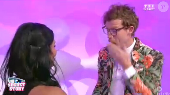 Geoffrey est éliminé - Prime de Secret Story 8 sur TF1. Le 15 août 2014.