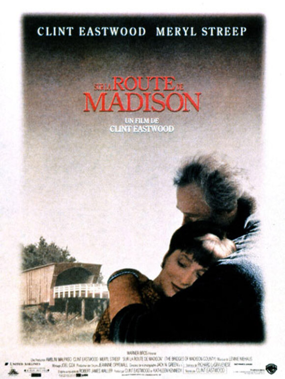 Couples cultes au cinéma : Meryl Streep et Clint Eastwood dans Sur la route de Madisson