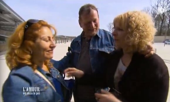 Marie-Paule, François et Marie-Line - Episode de "L'amour est dans le pré 2014" sur M6. Le 18 août 2014.