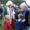 Le prince Charles et Camilla Parker Bowles en visite en Ecosse, où ils sont connus en tant que duc et duchesse de Rothesay, le 14 août 2014 pour les 150 ans des Highland Games à Ballater.