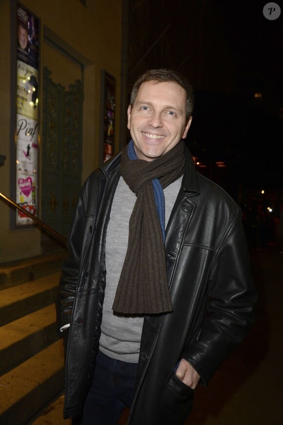 Thomas Hugues - Générale de la pièce "L'Appel de Londres" au Théâtre du Gymnase à Paris, le 19 février 2014.