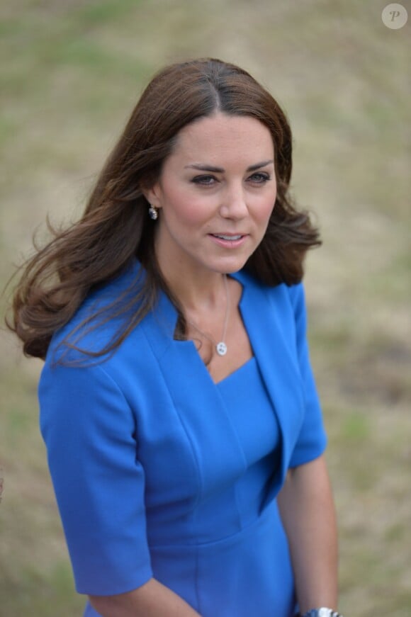 Kate Middleton le 5 août 2014 à la Tour de Londres