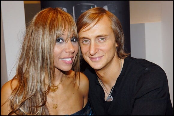 Cathy et David Guetta à Paris en octobre 2006 lors d'une soirée promotionnelle au Musée d'art moderne de Paris.