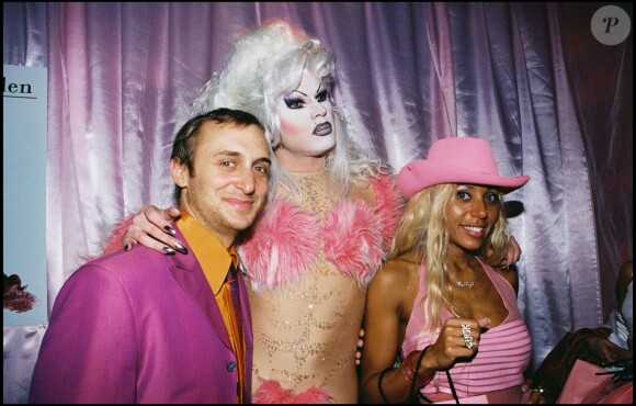 David et Cathy Guetta aux Bains Douches à Paris en 1999