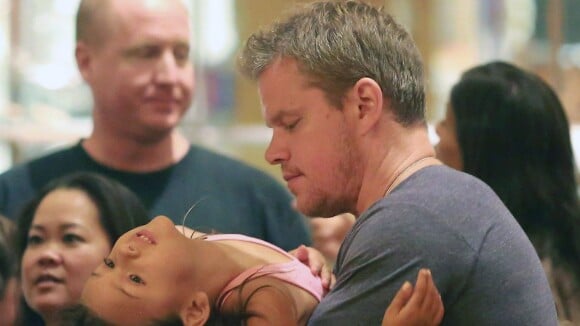Matt Damon : Un papa tellement craquant pour l'anniversaire de sa petite Gia