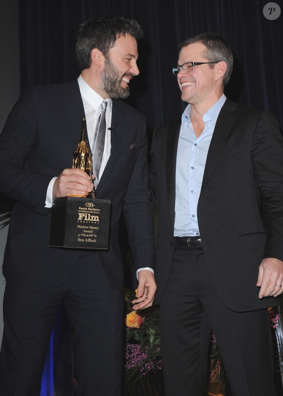 Ben Affleck et Matt Damon  auSanta Barbara International Film Festival 2013