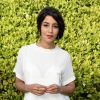 Exclusif - Leïla Bekhti (avec un top Viktor & Rolf et une jupe Balenciaga) pose lors du 7ème Festival du Film Francophone d'Angoulême le 23 août 2014.
