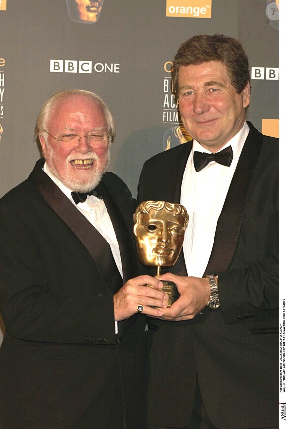 Richard Attenborough aux BAFTA 2002. 